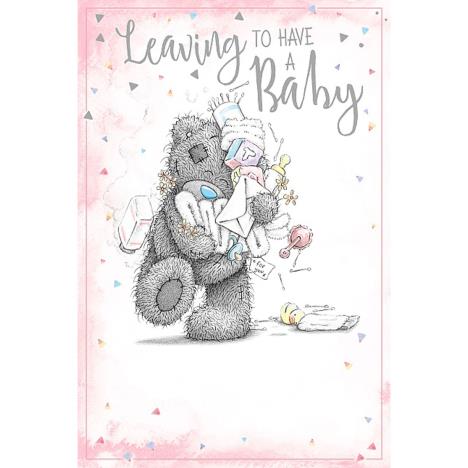Leaving To Have A Baby Me To You Bear Card £2.49